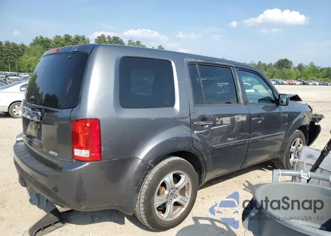 2012 Honda Pilot Exl из США, поврежденный, VIN 5FNYF4H55CB033123